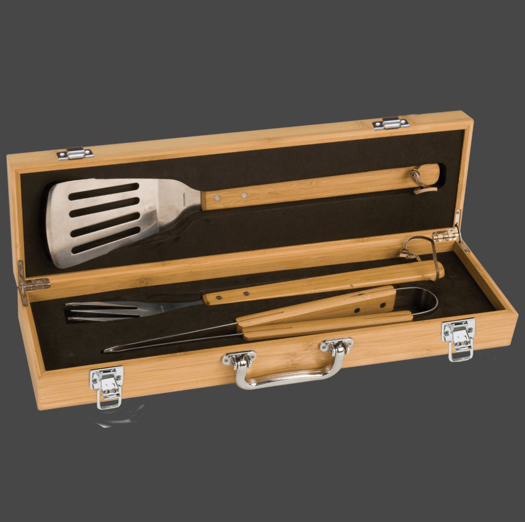 Bamboo BBQ Set